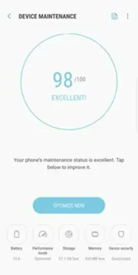 Samsung Device Maintenance android App screenshot 0